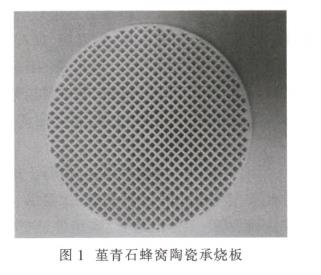 堇青石蜂窩陶瓷承燒板